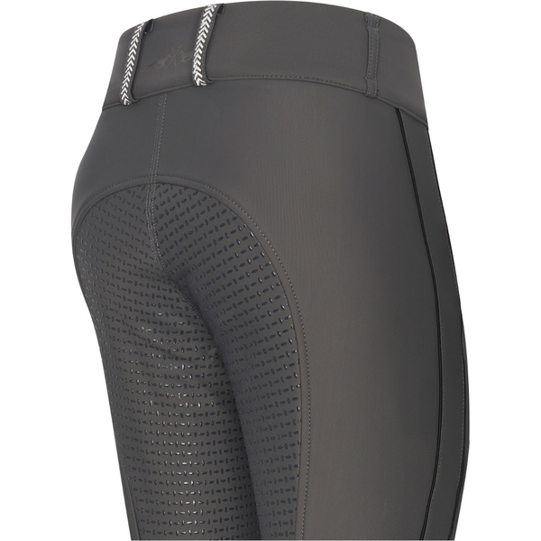 Hv Polo Femmes Isabell Fullgrip Collants D'équitation 201093455 - Ultimate Gris